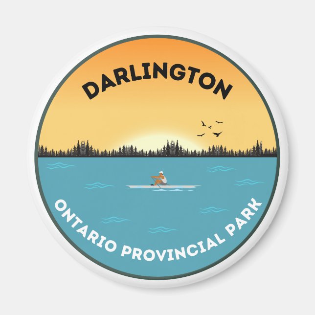 Íman Darlington Ontario Provincial Park Magnet (Frente)