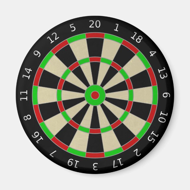 Íman Dart Board Magnet (Frente)