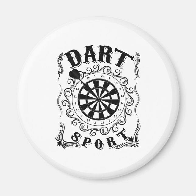 Íman Dart É Meu Esporte (Frente)