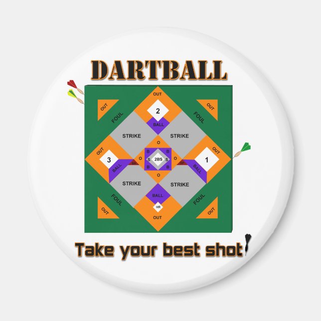 Íman Dartball (Frente)