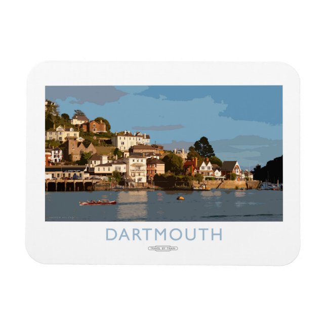 Íman Dartmouth Rail Poster (Horizontal)