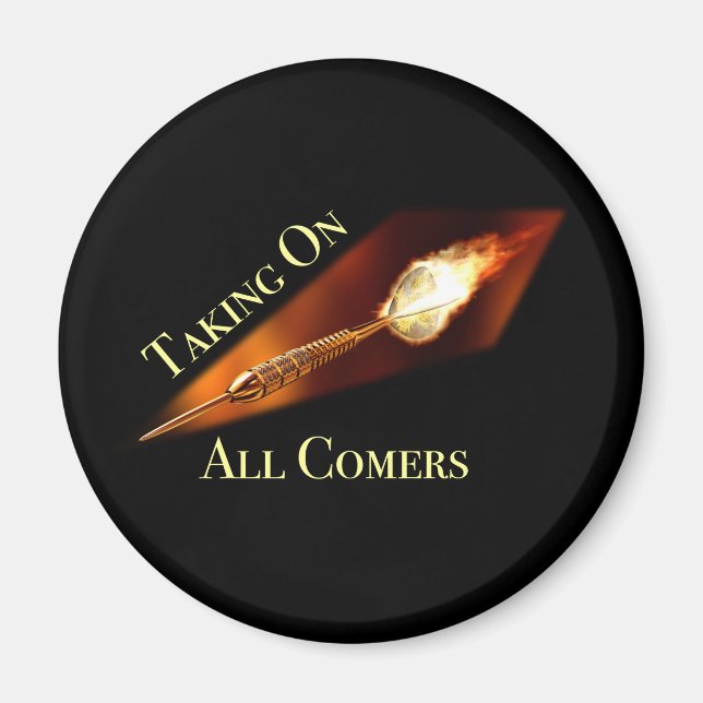 Íman Darts Champion enfrentando todos os clientes (Frente)