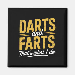 Íman Darts Farta Dart Engraçado Dart Sayings Sarcasm Da