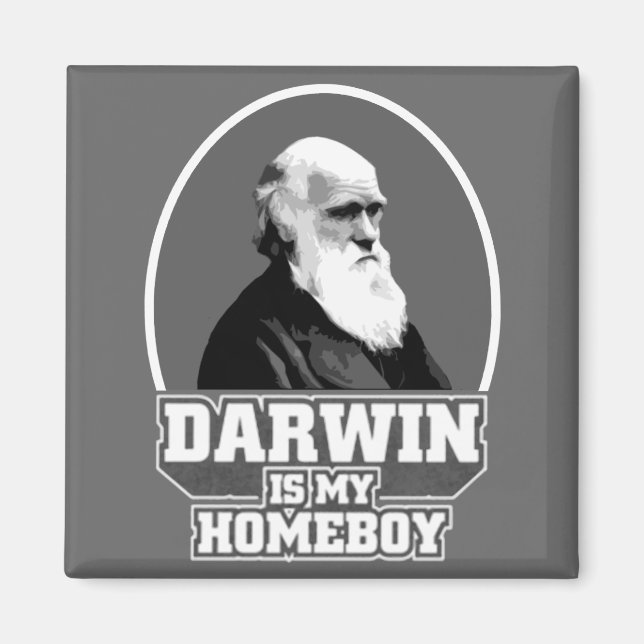 Íman Darwin É Meu Ficar em casa (Frente)