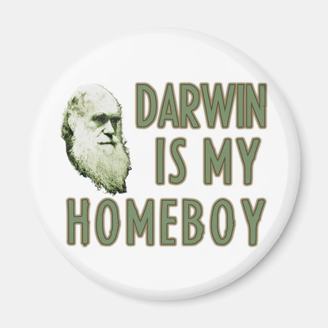 Íman Darwin é meu Ficar em casa (Frente)