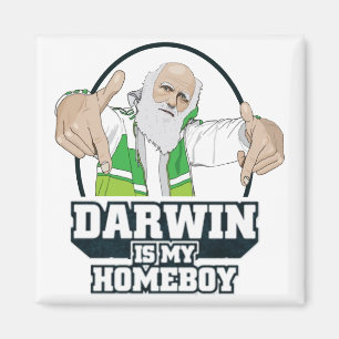 Íman Darwin É Meu Ficar em casa (Cor Do Cheio)