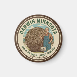 Íman Darwin, Minnesota Twine Ball Magnet