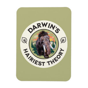 Íman Darwin’s Teoria Mais Peluda Mamute Lanudo 