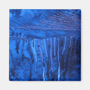 Íman Das "ímã da arte abstracta águas profundas #2"