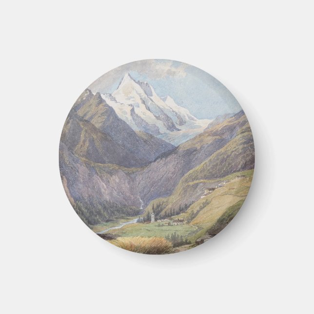 Íman Das Mölltal mit dem Großglockner - Carl Lafite (Frente)