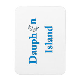 Íman Dauphin Island Sign