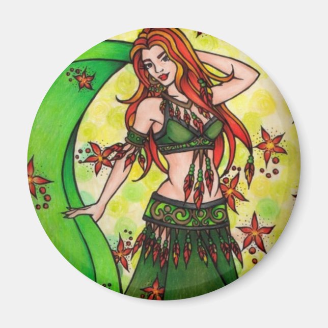 Íman Dawn Belly Dancer Magnet (Frente)