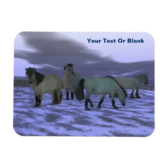 Íman Dawn Horse (Horizontal)