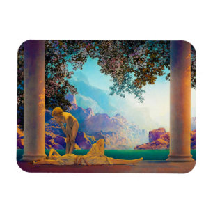 Íman Daybreak, 1922, por Maxfield Parrish