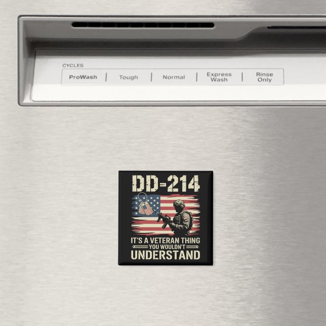 Íman DD-214 É Uma Coisa de Veterano Você Não Entenderia (In Situ (Dishwasher))