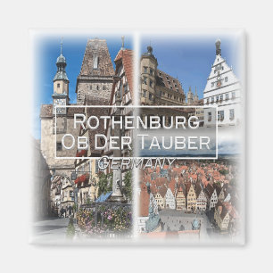 Íman DE0110 Europe, Rothenburg Ob Der Tauber, Fridge