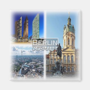 Íman DE0114 Europa, Alemanha, Berlim, Fridge