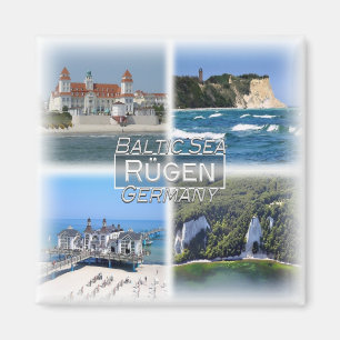 Íman DE0125 Europa, Alemanha, Rügen, Mar Báltico, Cordi