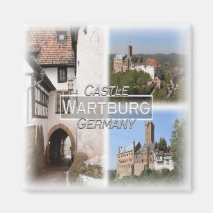 Íman DE0135 Europa, Alemanha, Wartburg, Fridge