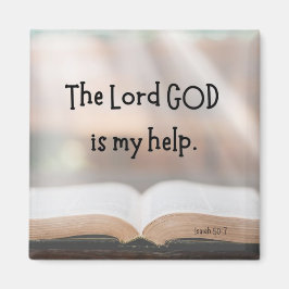 Íman de 2" Isaiah 50:7