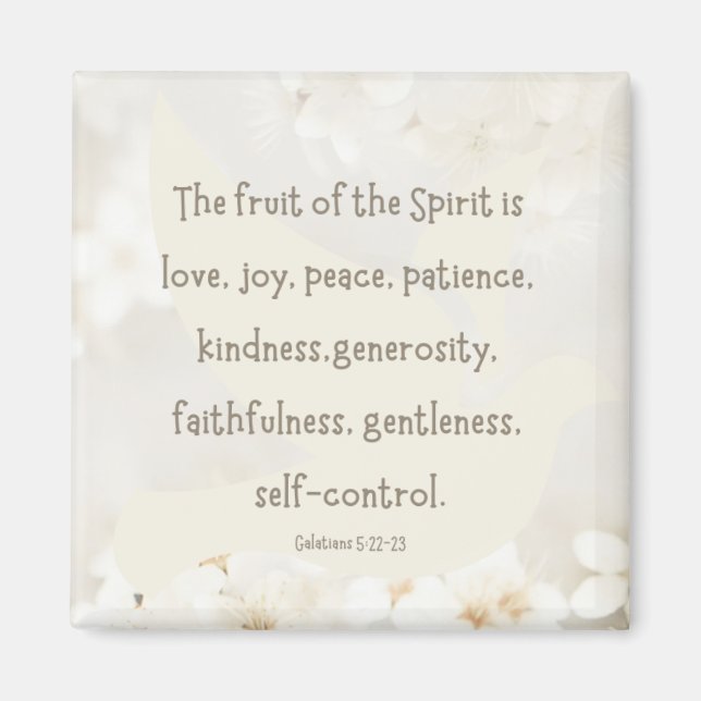 Íman de 5:22-23 2 pol. Galácicos (Frente)