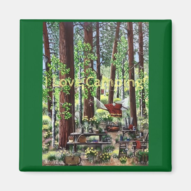 Íman de acampamento (Frente)