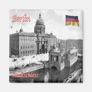 Íman DE - Alemanha - Berlim - Berliner - Cidade ​ Pal