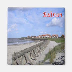 Íman DE - Alemanha - Ilhas Frísias - Baltrum - shore
