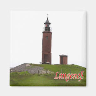 Íman DE Alemanha Ilhas frísias Langeneß Lighthouse
