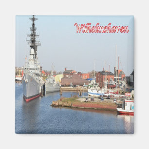 Íman DE - Alemanha - Ilhas Frísias Wilhelmshaven Port