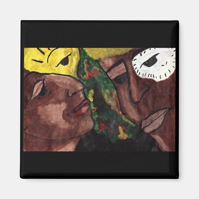 Íman de amor africano (Frente)