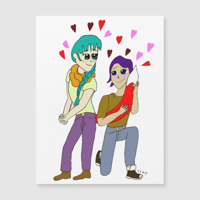 íman de amor rabo (Frente)