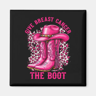 Íman Dê Ao Cancer Da Mama O Cancer Da Garota De Boot Aw