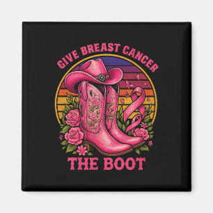 Íman Dê Ao Cancer Da Mama O Cancer Da Garota De Boot Aw