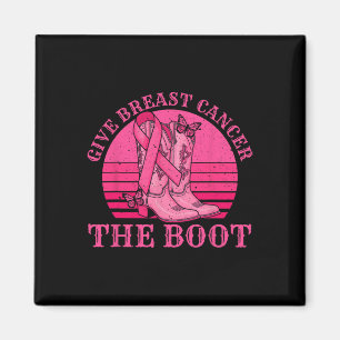 Íman Dê Ao Cancer Da Mama O Cancer Da Garota De Boot Aw