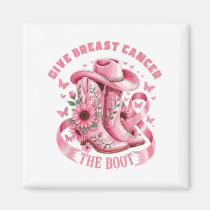 Íman Dê Ao Cancer Da Mama O Cancer Da Garota De Boot Aw