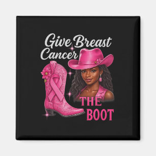 Íman Dê Ao Cancer Da Mama O Cancer Da Garota De Boot Aw