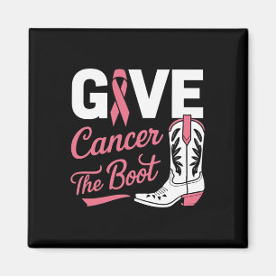 Íman Dê Ao Cancer O Cancer De Mama Da Boot Cowgirl Ri R
