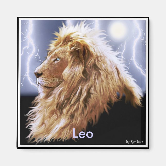 Íman de Arte Lion "LEO" (Frente)