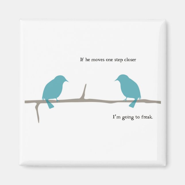 Íman de aves de conversa (Frente)