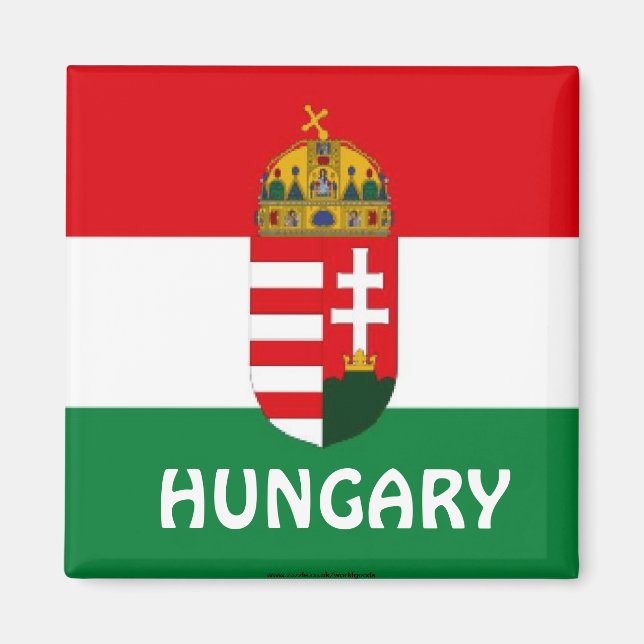 Íman de bandeira da Hungria (Frente)