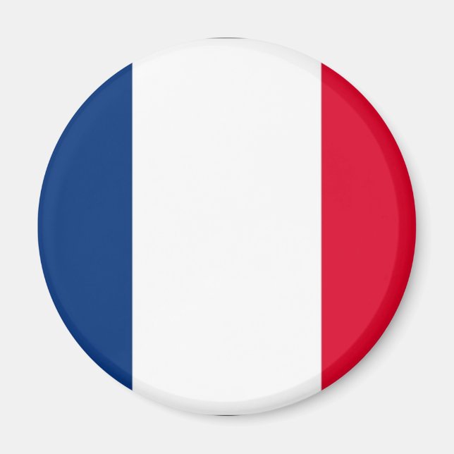 íman de bandeira francesa (Frente)