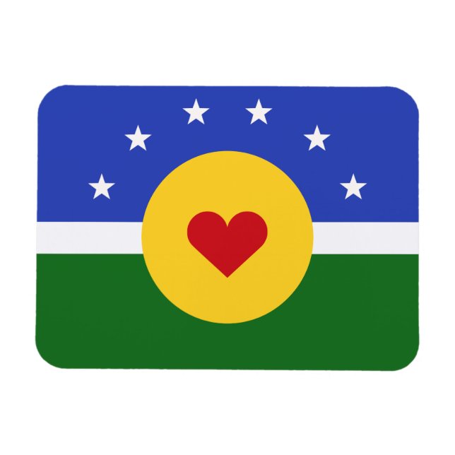 Íman de bandeira Jilltopia (Horizontal)