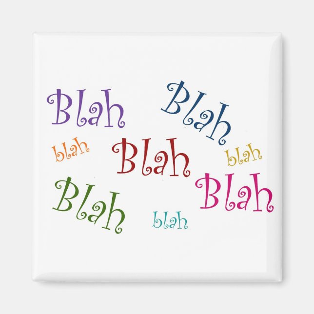 Íman de blá (Frente)