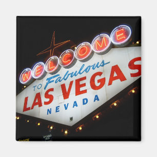 Íman Dê boas-vindas a Las Vegas ao ímã