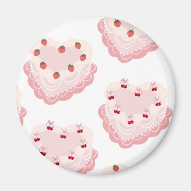 Íman de bolo de vinho (Frente)