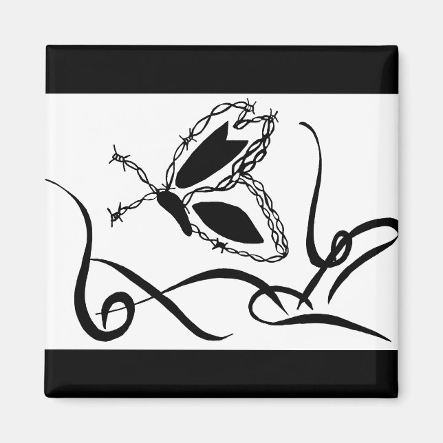 Íman de borboleta (Frente)