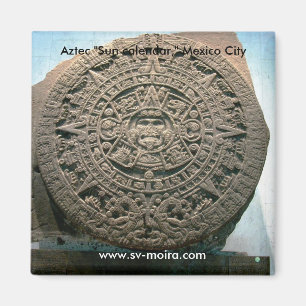 Íman De "calendário asteca Sun," Cidade do México