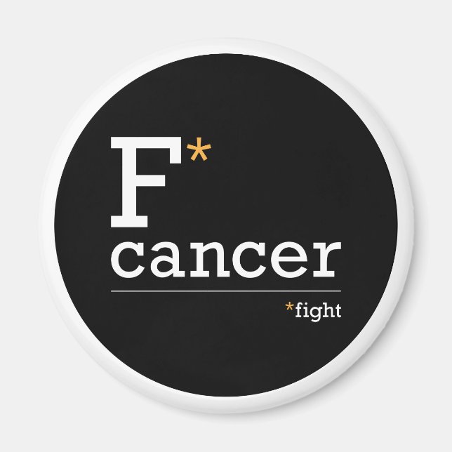 íman de cancer de combate (Frente)
