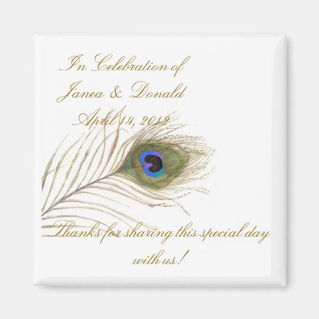 Íman de casamento (Frente)